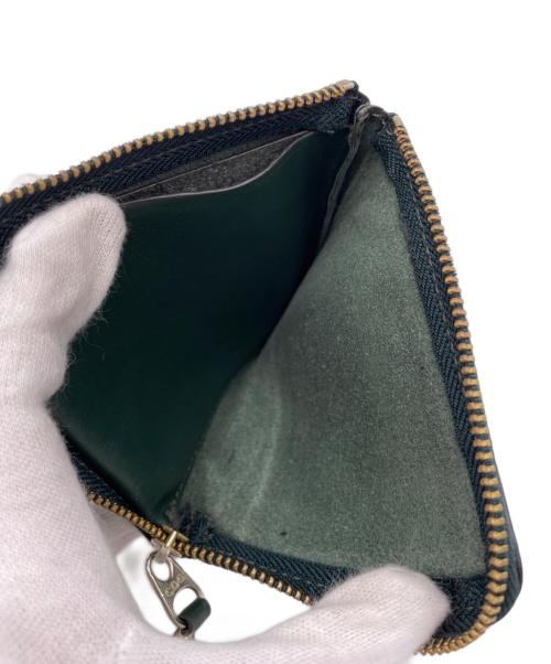 COMME des GARCONS（コムデギャルソン）COMME des GARCONS (コムデギャルソン) 2つ折り財布 グリーンの古着・服飾アイテム