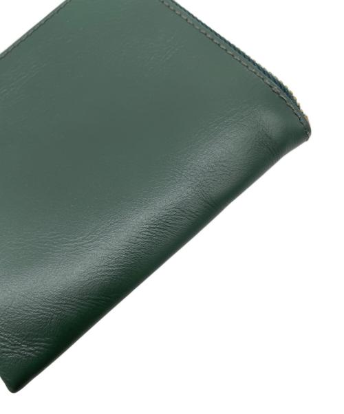 COMME des GARCONS（コムデギャルソン）COMME des GARCONS (コムデギャルソン) 2つ折り財布 グリーンの古着・服飾アイテム