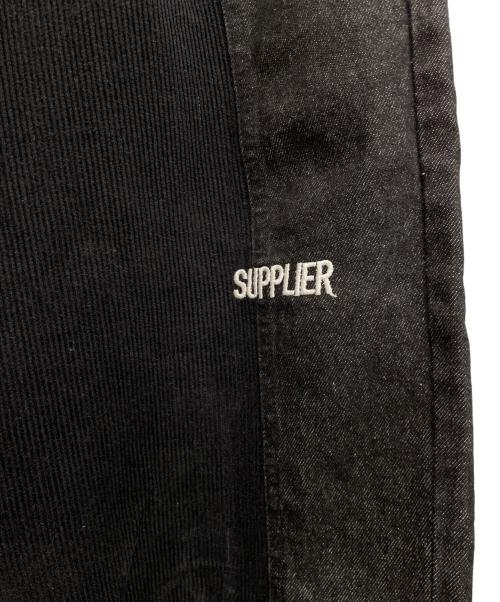 SUPPLIER（サプライヤー）SUPPLIER (サプライヤー) コーデュロイパンツ ブラック サイズ:Mの古着・服飾アイテム