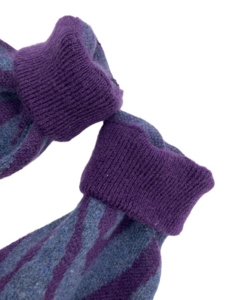 taupe（トープ）TAUPE (トープ) 厚手ニット パープル サイズ:03の古着・服飾アイテム