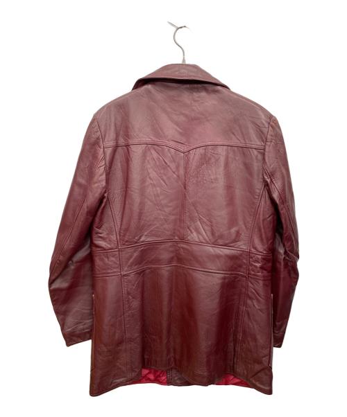 Leathermate（レザーメイト）Leathermate (レザーメイト) レザーコート レッド サイズ:610の古着・服飾アイテム