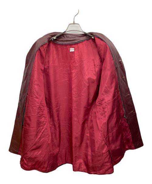 Leathermate（レザーメイト）Leathermate (レザーメイト) レザーコート レッド サイズ:610の古着・服飾アイテム