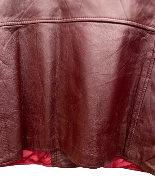 Leathermate（レザーメイト）Leathermate (レザーメイト) レザーコート レッド サイズ:610の古着・服飾アイテム