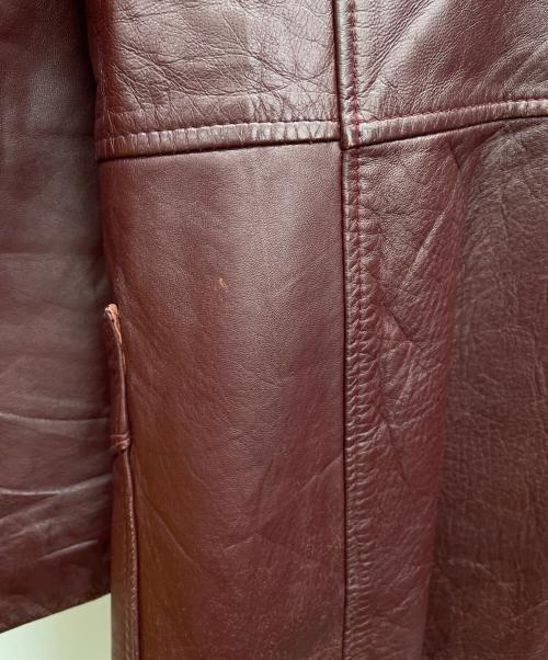 Leathermate（レザーメイト）Leathermate (レザーメイト) レザーコート レッド サイズ:610の古着・服飾アイテム