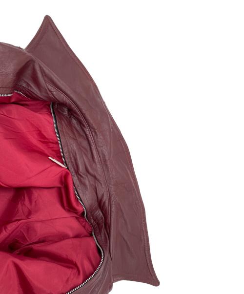 Leathermate（レザーメイト）Leathermate (レザーメイト) レザーコート レッド サイズ:610の古着・服飾アイテム