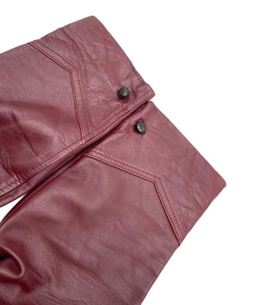 Leathermate（レザーメイト）Leathermate (レザーメイト) レザーコート レッド サイズ:610の古着・服飾アイテム