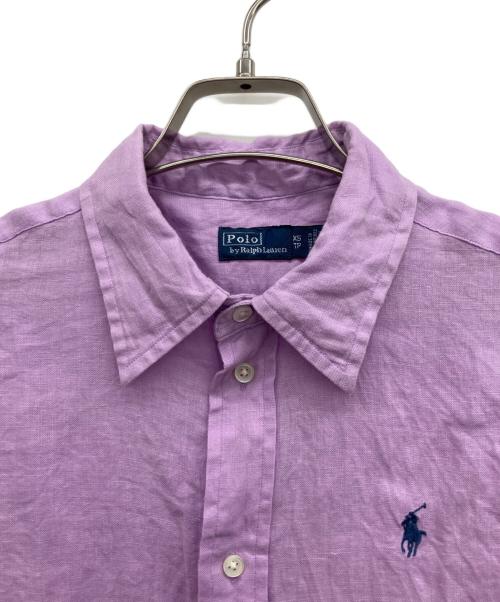POLO RALPH LAUREN（ポロ・ラルフローレン）POLO RALPH LAUREN (ポロ・ラルフローレン) 長袖シャツ パープル サイズ:XSの古着・服飾アイテム