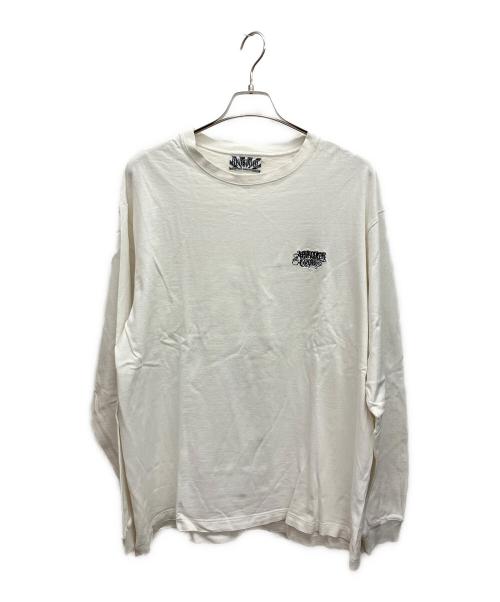 BUDSPOOL（バッズプール）BUDSPOOL (バッズプール) 長袖カットソー ホワイト サイズ:ＸLARGEの古着・服飾アイテム