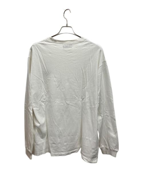BUDSPOOL（バッズプール）BUDSPOOL (バッズプール) 長袖カットソー ホワイト サイズ:ＸLARGEの古着・服飾アイテム