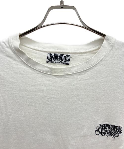 BUDSPOOL（バッズプール）BUDSPOOL (バッズプール) 長袖カットソー ホワイト サイズ:ＸLARGEの古着・服飾アイテム