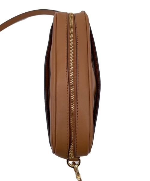 MICHAEL KORS（マイケルコース）MICHAEL KORS (マイケルコース) ショルダーバッグ ベージュ×ブラウンの古着・服飾アイテム