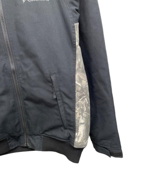 Columbia（コロンビア）Columbia (コロンビア) ジップパーカー ブラック サイズ:Lの古着・服飾アイテム