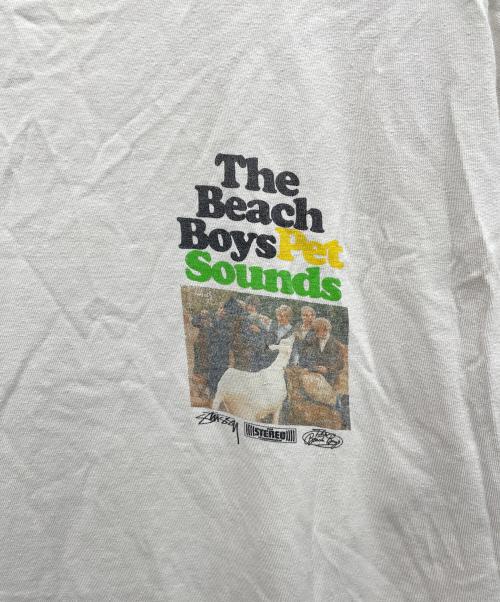 stussy（ステューシー）stussy (ステューシー) 半袖カットソー ホワイト サイズ:Lの古着・服飾アイテム
