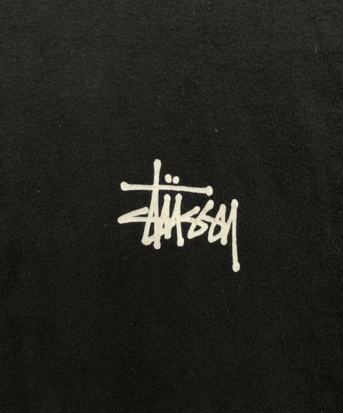 stussy（ステューシー）stussy (ステューシー) 半袖カットソー ブラック サイズ:Mの古着・服飾アイテム