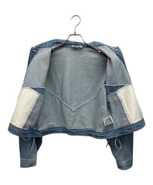 adidas（アディダス）adidas (アディダス) DENIM JACKET(デニムジャケット) スカイブルー サイズ:36の古着・服飾アイテム