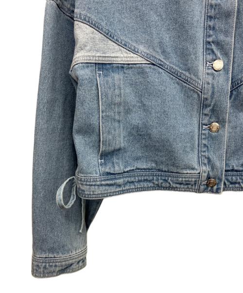 adidas（アディダス）adidas (アディダス) DENIM JACKET(デニムジャケット) スカイブルー サイズ:36の古着・服飾アイテム
