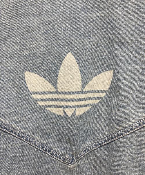 adidas（アディダス）adidas (アディダス) DENIM JACKET(デニムジャケット) スカイブルー サイズ:36の古着・服飾アイテム