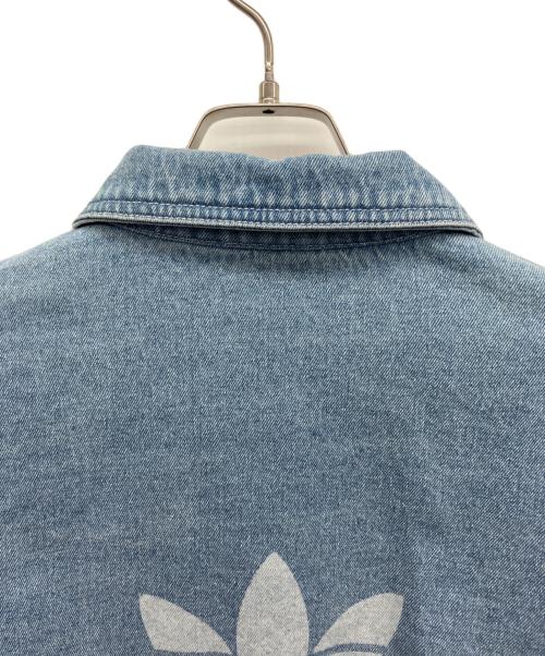 adidas（アディダス）adidas (アディダス) DENIM JACKET(デニムジャケット) スカイブルー サイズ:36の古着・服飾アイテム
