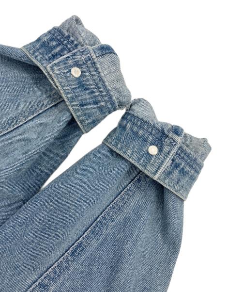 adidas（アディダス）adidas (アディダス) DENIM JACKET(デニムジャケット) スカイブルー サイズ:36の古着・服飾アイテム