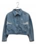 adidas（アディダス）の古着「DENIM JACKET(デニムジャケット)」｜スカイブルー