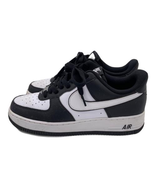 NIKE（ナイキ）NIKE (ナイキ) Air FORCE 1 '07 ブラック×ホワイト サイズ:27の古着・服飾アイテム
