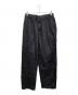 COOTIE PRODUCTIONS（クーティープロダクツ）の古着「COOTIE / Splatter Print OX 2 Tuck Easy Pants」｜ブラック