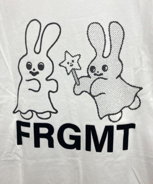 MONCLER（モンクレール）MONCLER (モンクレール) FRGMT (フラグメントデザイン) 半袖カットソー ホワイト サイズ:Mの古着・服飾アイテム