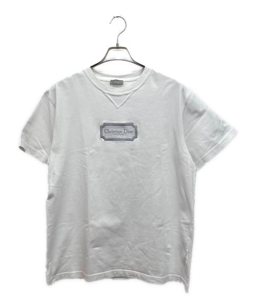 Christian Dior（クリスチャン ディオール）Christian Dior (クリスチャン ディオール) 半袖カットソー ホワイト サイズ:Lの古着・服飾アイテム