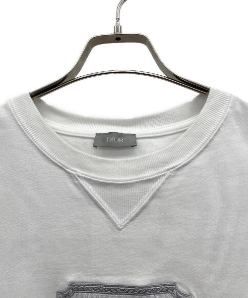 Christian Dior（クリスチャン ディオール）Christian Dior (クリスチャン ディオール) 半袖カットソー ホワイト サイズ:Lの古着・服飾アイテム