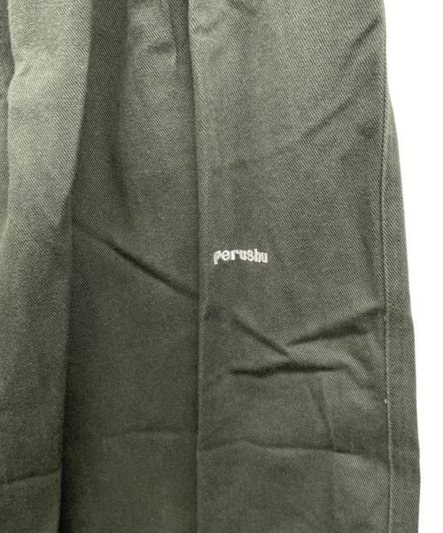 PERUSHU（ペルーシュ）Perushu (ペルーシュ) ワイドパンツ グリーン サイズ:Lの古着・服飾アイテム