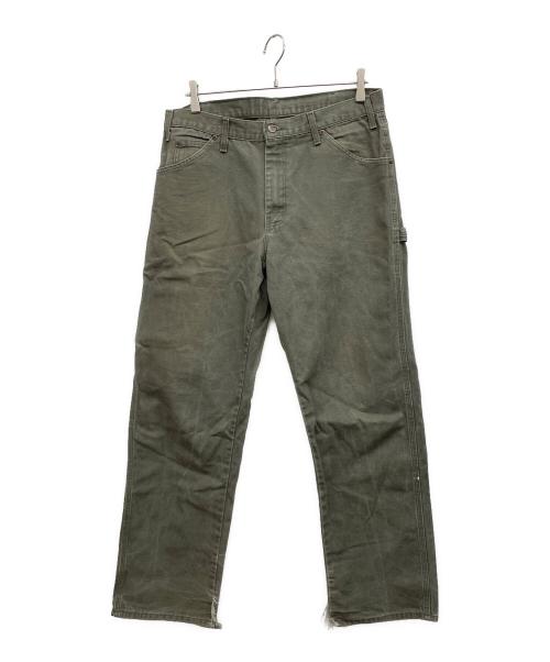 Dickies（ディッキーズ）Dickies (ディッキーズ) ペインターパンツ グリーン サイズ:サイズ表記無しの古着・服飾アイテム