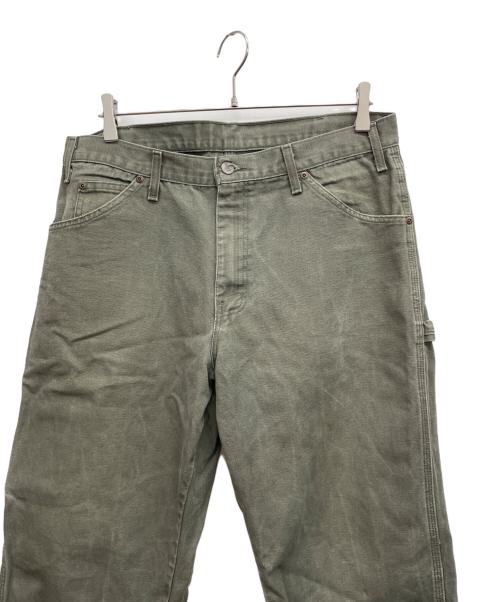 Dickies（ディッキーズ）Dickies (ディッキーズ) ペインターパンツ グリーン サイズ:サイズ表記無しの古着・服飾アイテム