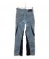 MUGLER (ミュグレー) H&M (エイチアンドエム) Mugler × H&M  スパイラルパネルデニムパンツ スカイブルー サイズ:EUR48：10000円