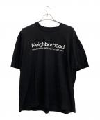NEIGHBORHOODネイバーフッド）の古着「半袖カットソー」｜ブラック