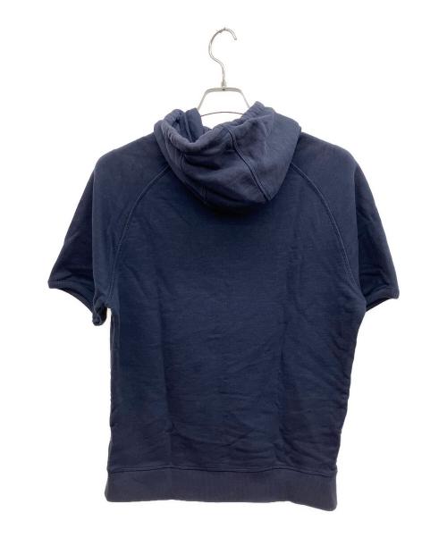 ノーブランド（ノーブランド）ノーブランド (ノーブランド) プルオーバーパーカー ネイビー サイズ:Mの古着・服飾アイテム