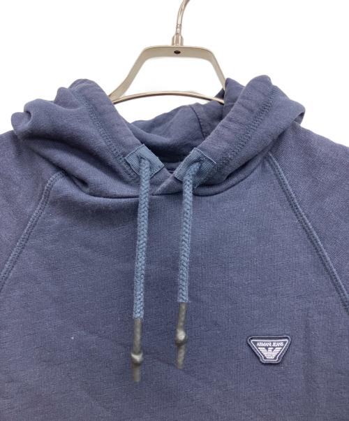 ノーブランド（ノーブランド）ノーブランド (ノーブランド) プルオーバーパーカー ネイビー サイズ:Mの古着・服飾アイテム