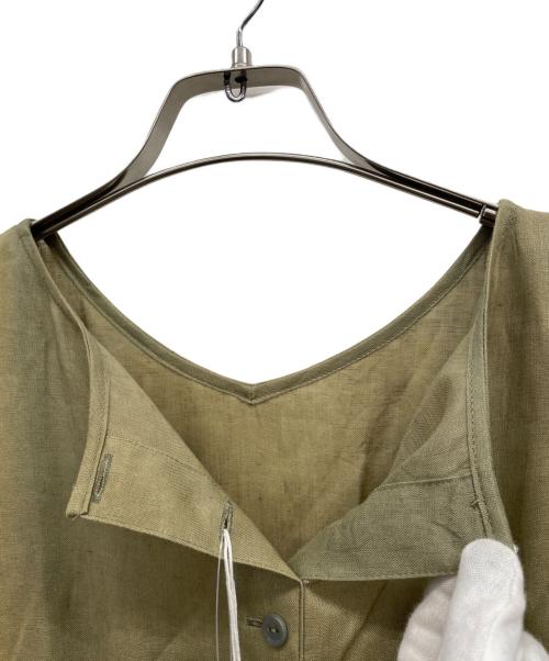 SHIPS（シップス）SHIPS (シップス) 半袖ワンピース グリーン サイズ:Mの古着・服飾アイテム
