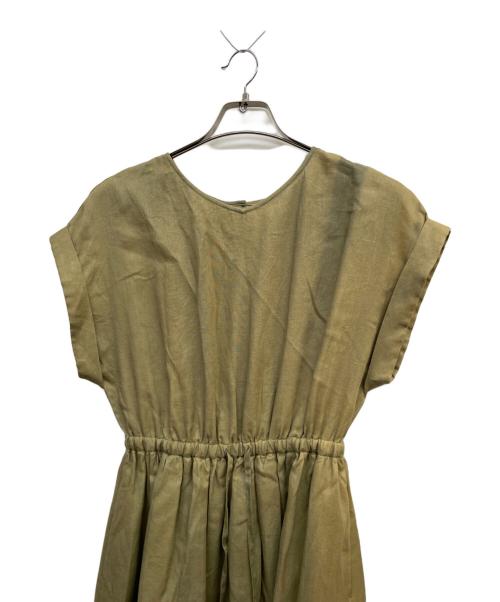 SHIPS（シップス）SHIPS (シップス) 半袖ワンピース グリーン サイズ:Mの古着・服飾アイテム