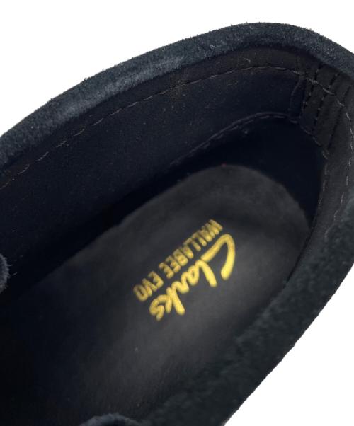 CLARKS（クラークス）CLARKS (クラークス) WALLABEE EVO ブラック サイズ:UK71/2の古着・服飾アイテム