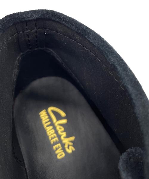 CLARKS（クラークス）CLARKS (クラークス) WALLABEE EVO ブラック サイズ:UK71/2の古着・服飾アイテム