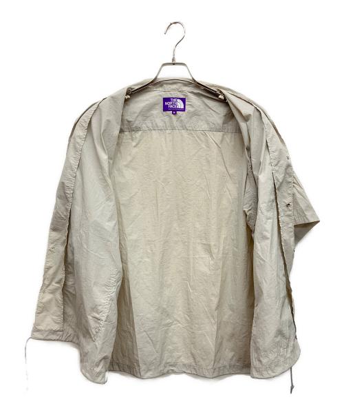 THE NORTHFACE PURPLELABEL（ザ・ノースフェイス パープルレーベル）THE NORTHFACE PURPLELABEL (ザ・ノースフェイス パープルレーベル) Nylon Taffeta Field S/S Shirt サイズ:Mの古着・服飾アイテム