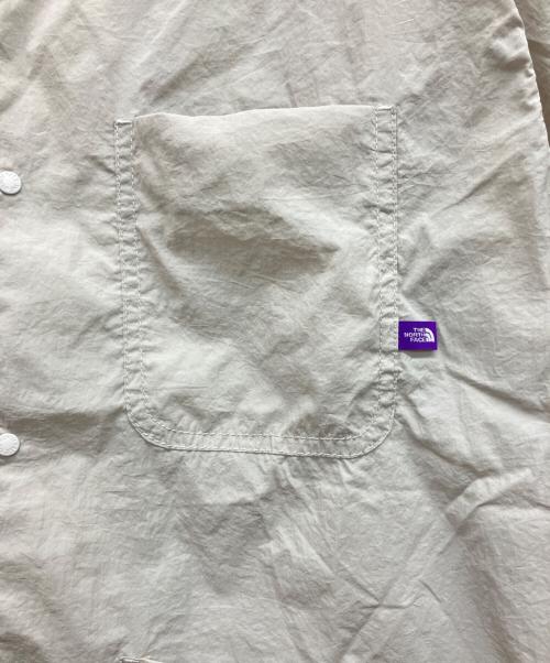 THE NORTHFACE PURPLELABEL（ザ・ノースフェイス パープルレーベル）THE NORTHFACE PURPLELABEL (ザ・ノースフェイス パープルレーベル) Nylon Taffeta Field S/S Shirt サイズ:Mの古着・服飾アイテム