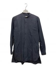COMOLI（コモリ）の古着「バンドカラーシャツ」