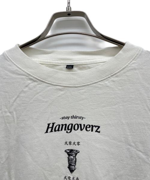 hangoverz（ハングオーバーズ）HANGOVERZ (ハングオーバーズ) 半袖カットソー ホワイト サイズ:XXLの古着・服飾アイテム