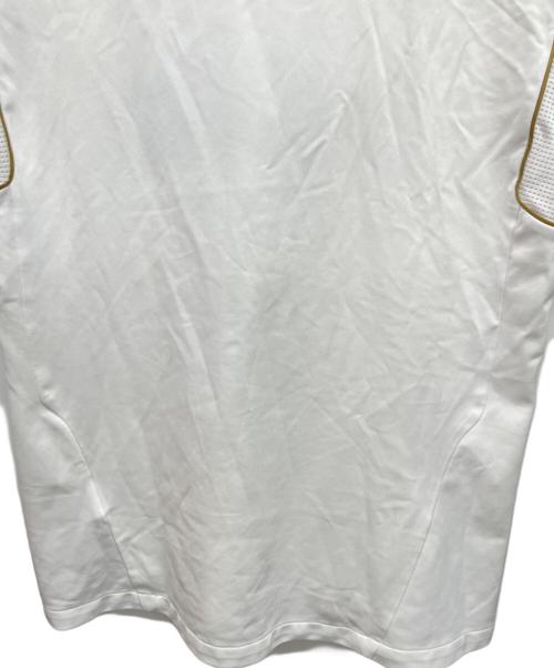 adidas（アディダス）adidas (アディダス) ゲームシャツ ホワイト サイズ:J　Mの古着・服飾アイテム
