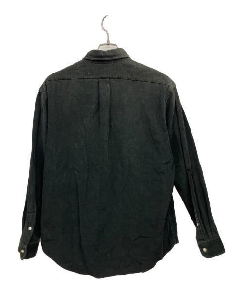 RALPH LAUREN（ラルフローレン）RALPH LAUREN (ラルフローレン) コーデュロイシャツ ブラック サイズ:LLの古着・服飾アイテム