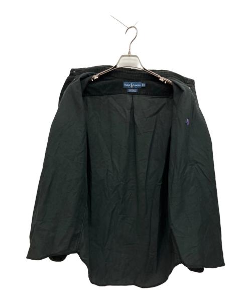 RALPH LAUREN（ラルフローレン）RALPH LAUREN (ラルフローレン) コーデュロイシャツ ブラック サイズ:LLの古着・服飾アイテム