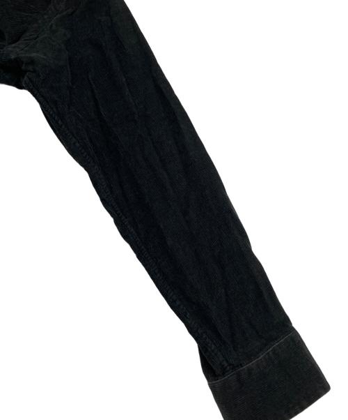RALPH LAUREN（ラルフローレン）RALPH LAUREN (ラルフローレン) コーデュロイシャツ ブラック サイズ:LLの古着・服飾アイテム