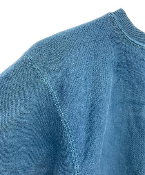 Champion REVERSE WEAVE（チャンピオン リバース ウィーブ）Champion REVERSE WEAVE (チャンピオン リバース ウィーブ) クルーネックスウェット ブルー サイズ:LARGEの古着・服飾アイテム