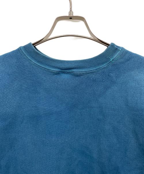 Champion REVERSE WEAVE（チャンピオン リバース ウィーブ）Champion REVERSE WEAVE (チャンピオン リバース ウィーブ) クルーネックスウェット ブルー サイズ:LARGEの古着・服飾アイテム